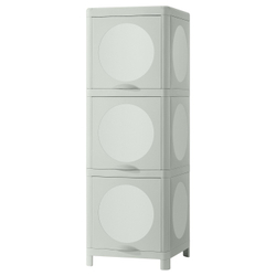 IKEA IVÖSJÖN  (ИКЕА ИВЁШЁН)  -  Шкаф с дверцей - зелёный 33х34х99 см