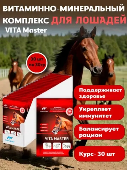 Витаминно-минеральный комплекс для лошадей Вита Мастер