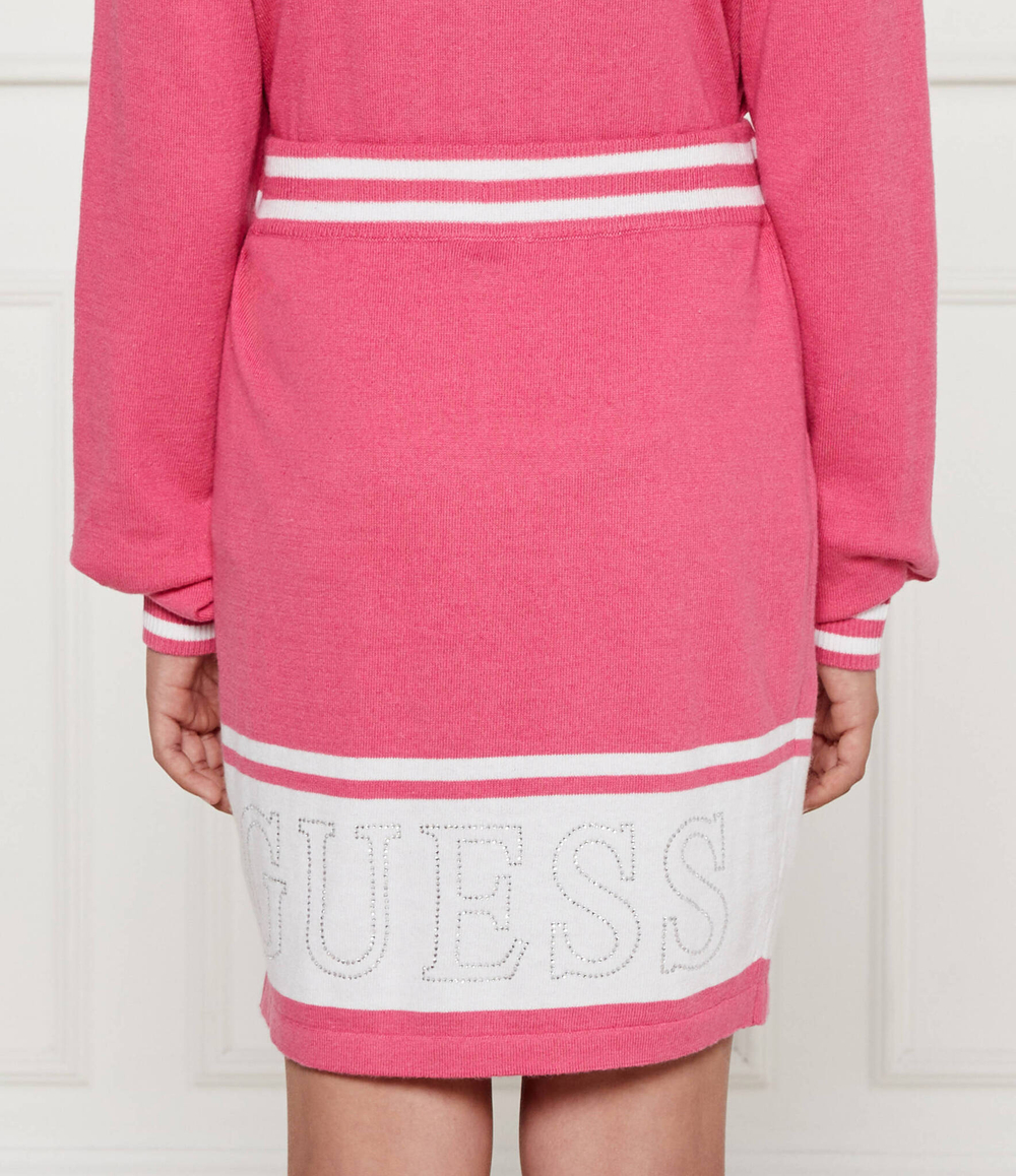 Юбка Guess - розовый(J4YD05 Z3GW0)