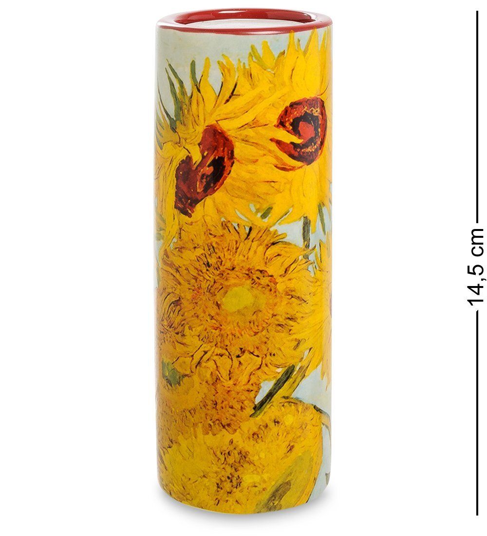 pr-TC01GO Подсвечник «Sunflowers» Винсент Ван Гог (Museum Parastone)