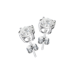 Серьги пусеты White M