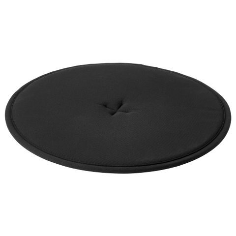 Подушка на стул IKEA STRAFLY (СТРОФЛИ), Черный, 36 см