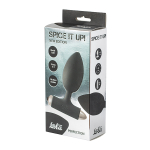 Анальный стимулятор 11,1см с вибрацией Lola Games Spice it up New Edition Perfection Black 8014-01lola