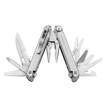 Мультитул Leatherman Free P2 100 мм 19 функций серебристый (832638)