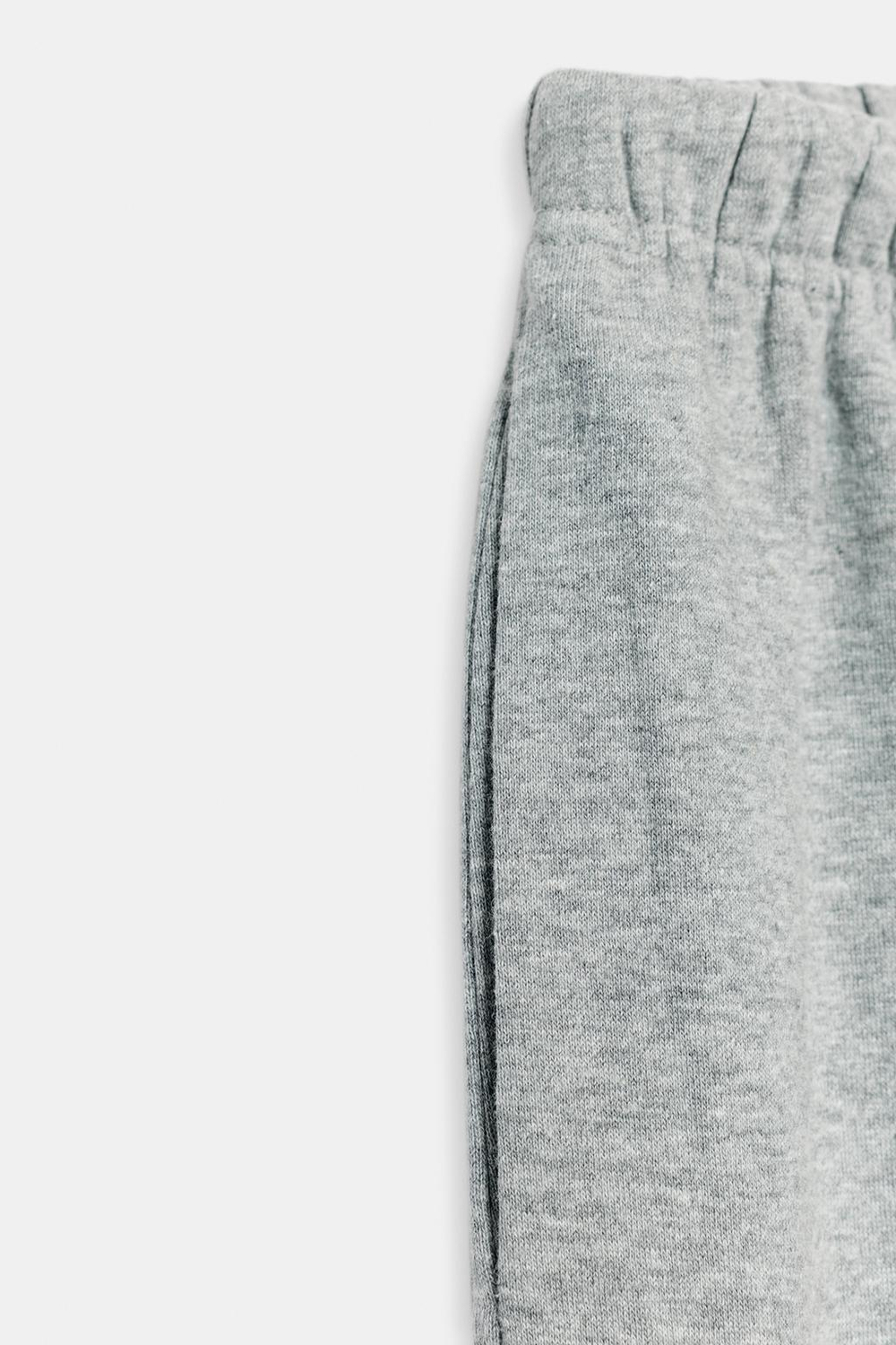 ZARA ШИРОКИЕ СВОБОДНЫЕ БРЮКИ, СЕРЫЙ
