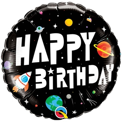 Фольгированный шар «Happy Birthday. Космонавт», 46 см