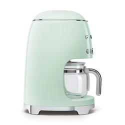 Кофеварка капельная Smeg Стиль 50-х годов пастельная зеленая