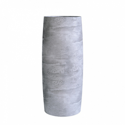 Кашпо CIGAR CONCRETE GREY LIGHT D27 H70