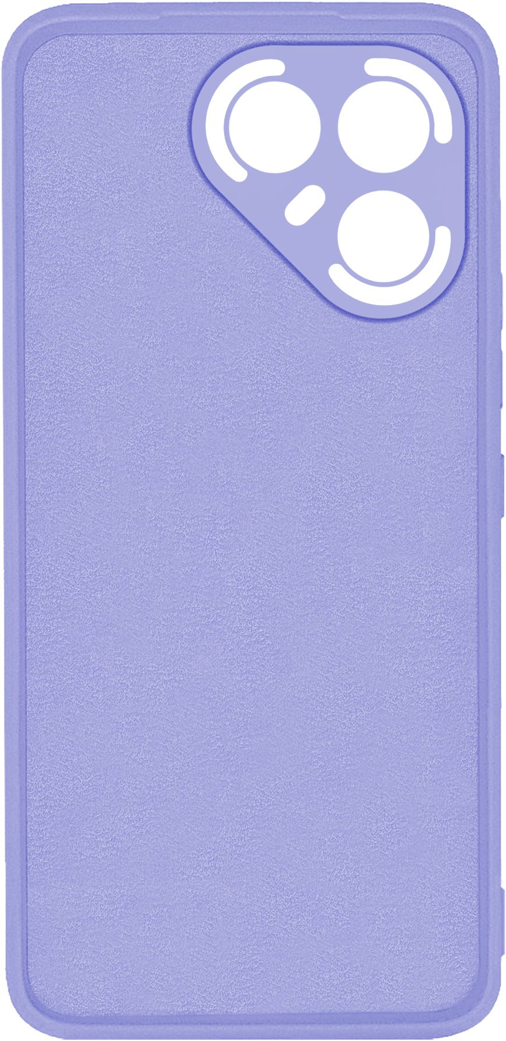 Мягкий Soft Touch чехол из силикона для TECNO POVA 7 ULTRA с бархатной подкладкой