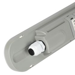 Линейный светодиодный светильник ЭРА SPP-202-0-40K-L48 48Вт 4000К IP65 1500 матовый транзит гарантия 5 лет | Линейные светодиодные светильники IP65