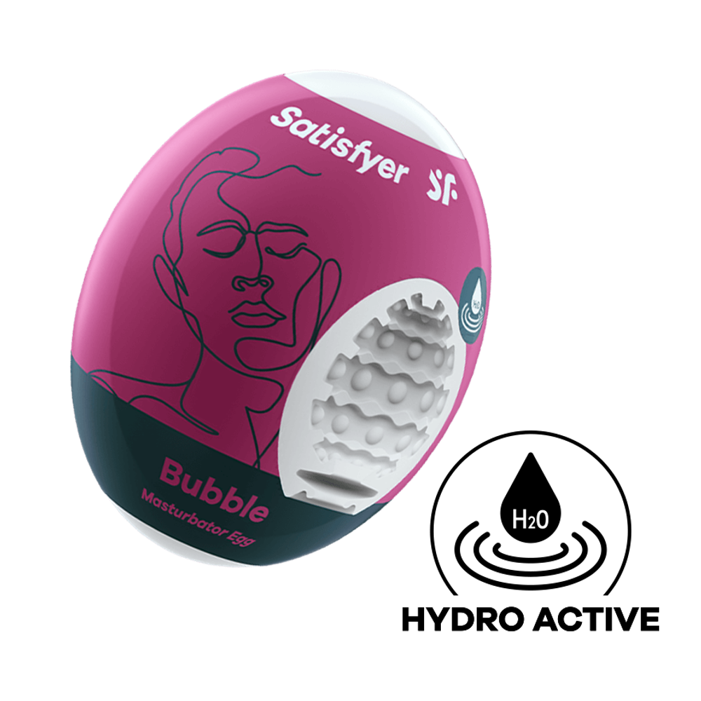 Masturbator Egg Single (Bubble)