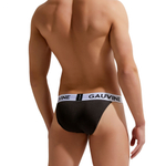 Мужские трусы-танга Cotton Essentials Tanga Brief (Размер: XXL) (Цвет: черный)