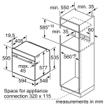 Духовой шкаф Bosch HSG636BB1