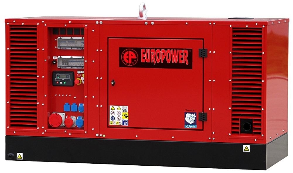 Дизельный генератор EuroPower EPS 34 TDE с АВР Дизельный генератор EuroPower EPS 34 TDE с АВР