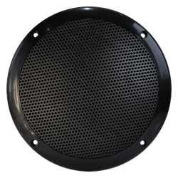 Комплект влагостойкой акустической системы для бани, сауны и хамама SENSOR Black VISATON 2