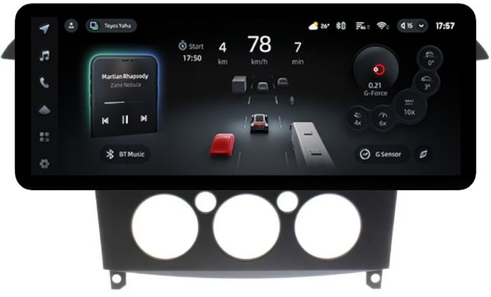 Магнитола для Ford S-Max, Galaxy 2 2006-2015 (кондиционер) - Teyes CC4PRO монитор 12.3" 2K QLED + рамка 9, Android 13, Быстрейшая, Snapdragon 778G, ИИ, CarPlay, DSP, 4G SIM-слот