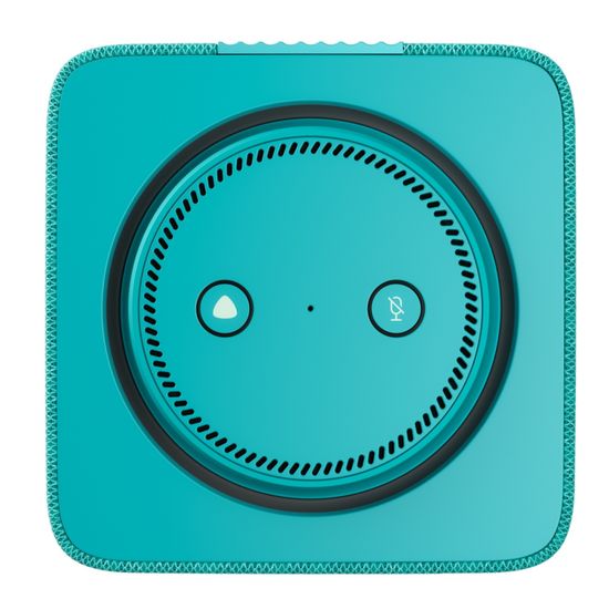 Умная колонка Яндекс Станция Макс с Алисой с Zigbee Бирюзовый