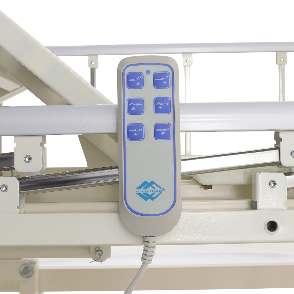 Кровать электрическая Med-Mos DB-6 (ABS) с удлинением для медицинских учреждений и домашнего ухода