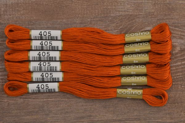 Мулине Lecien Cosmo, цв. 0405 / 6 мот. по 8 метров, в 6 сложений