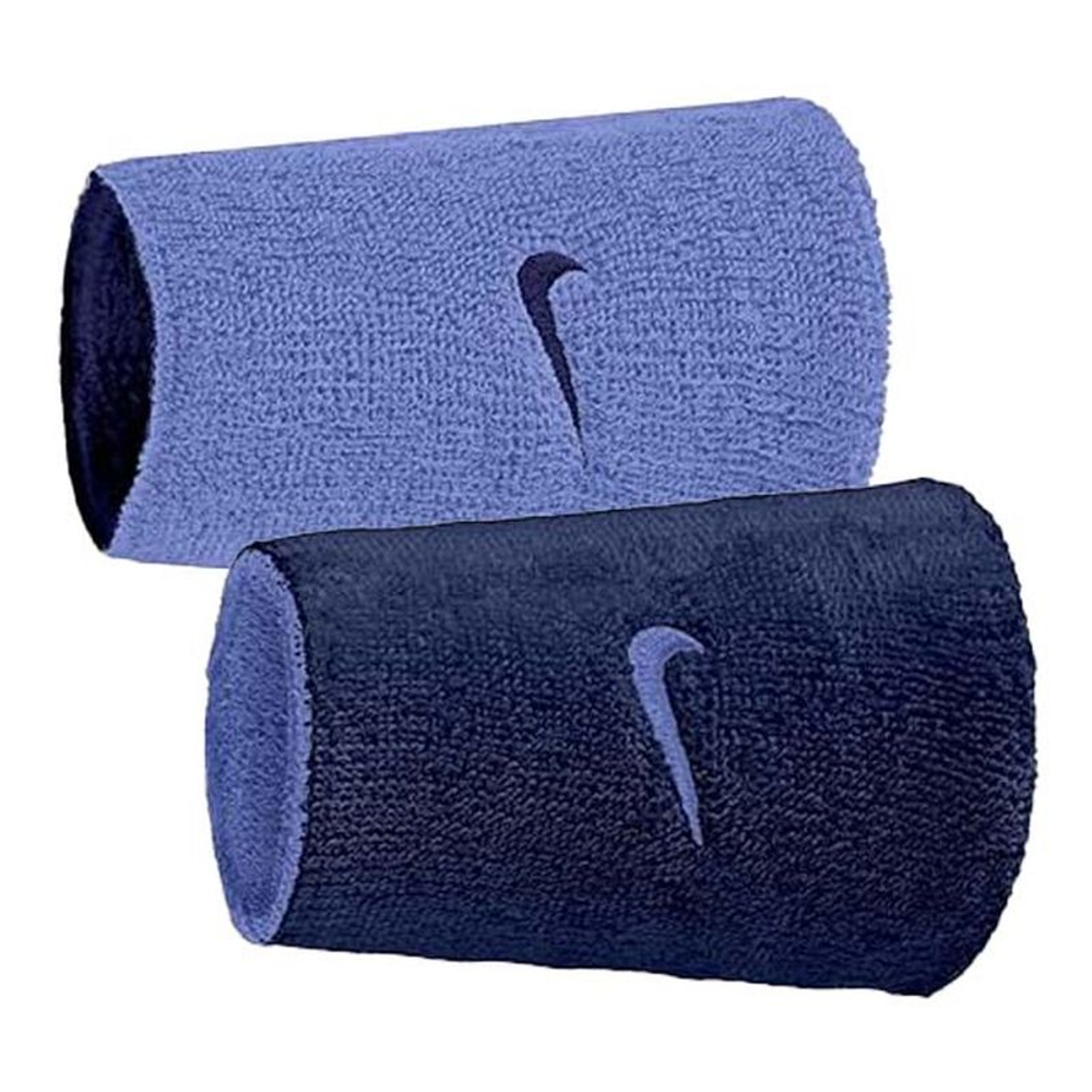 Frotka tenisowa Nike Swoosh Double Wide Reversible 2P - violet/navy