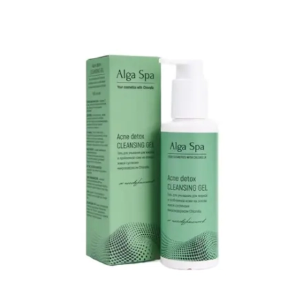Гель Alga Spa для умывания для жирной и проблемной кожи "Acne detox CLEANSING GEL", 150мл