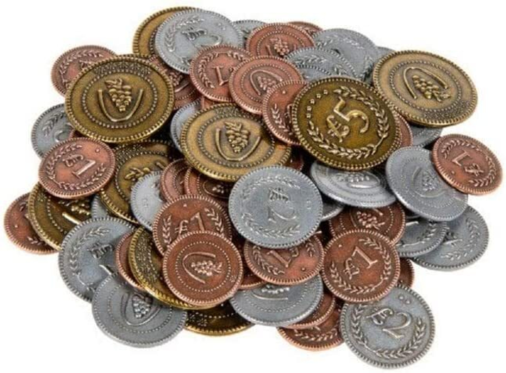 Серп. Металлические монеты