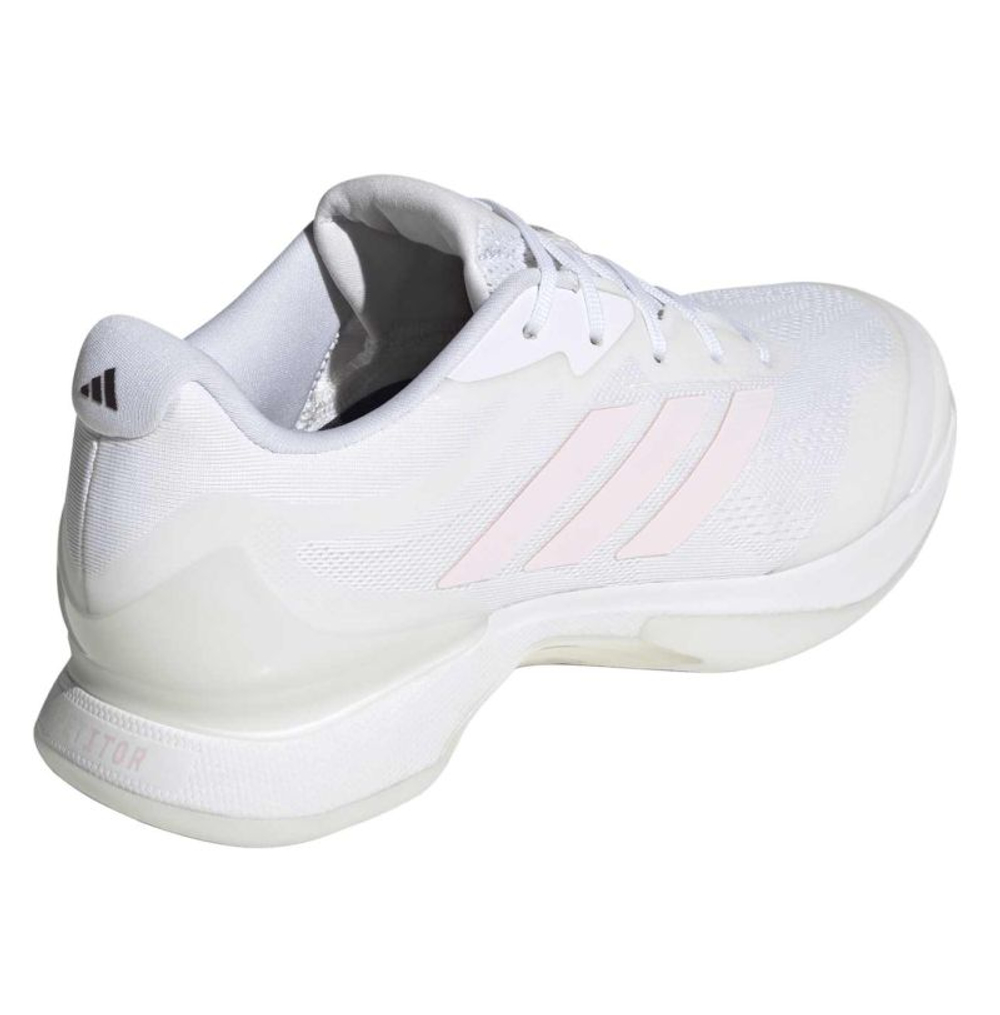 Женские теннисные кроссовки Adidas Avacourt 3 - cloud white/distilled pink/maroon