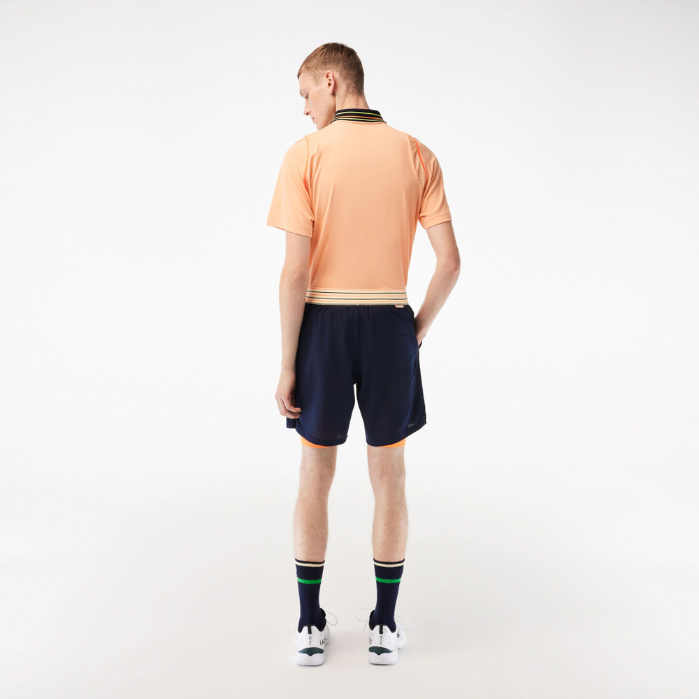 Мужские теннисные шорты Lacoste Shorts Men - Blue, Orange