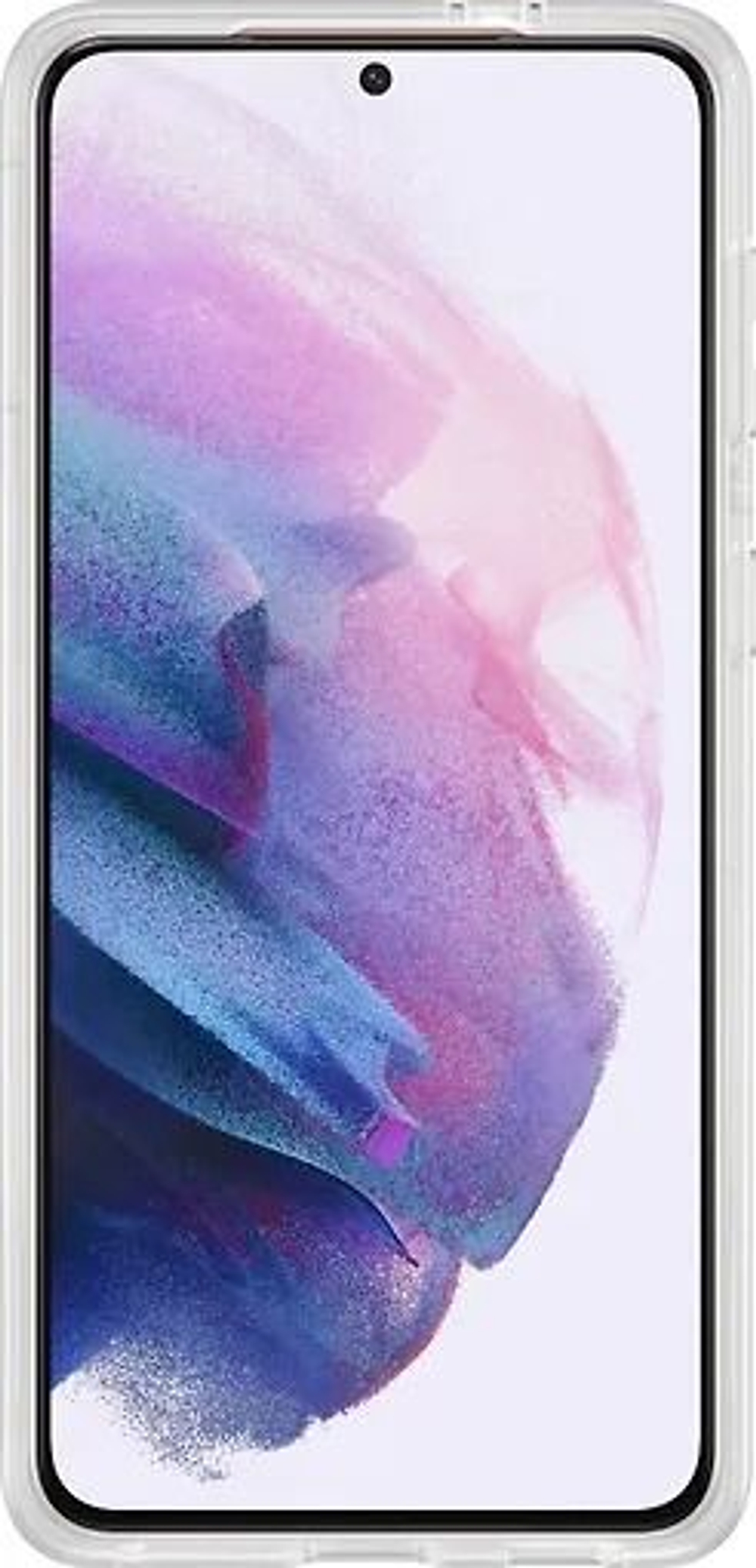 Чехол-подставка для Samsung Galaxy S21+, прозрачный. Товар уцененный