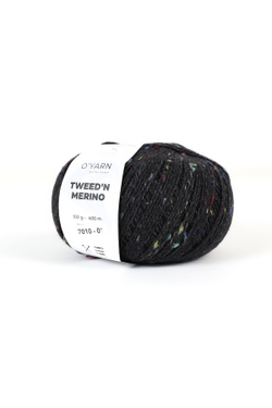 Пряжа TWEED’N MERINO с цветными крапинками, 500г