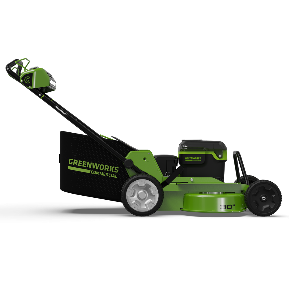Cамоходная аккумуляторная газонокосилка Greenworks 82LM30S , 82v, 76 см, (2519207), без АКБ и ЗУ