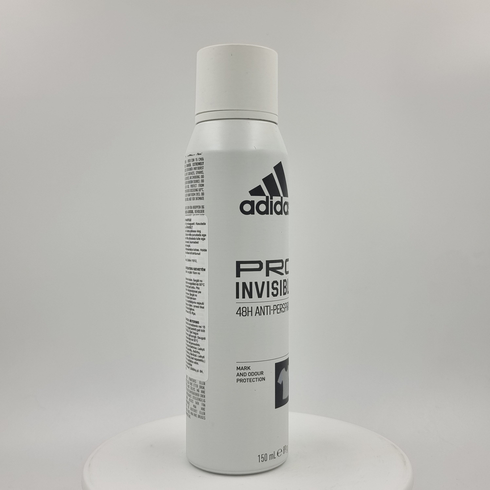 Дезодорант-спрей антиперспирант женский ADIDAS Pro Invisible 48 часов,150 мл (Франция)