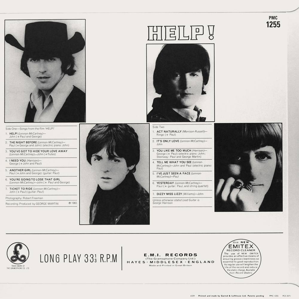 The Beatles / Help! (Mono)(LP)