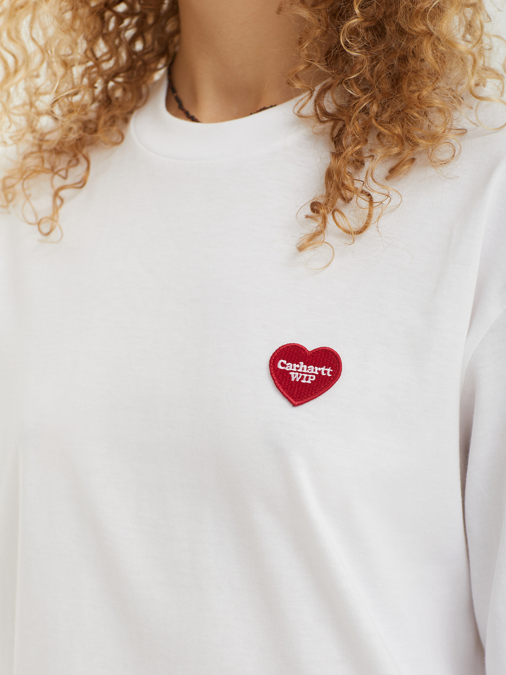 Женский Лонгслив Heart Patch