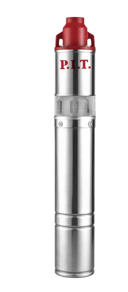 Насос скважинный PSW750-T1 (900Вт, напор 130м, произ-ть 33л/мин, нерж, терм.защ, винтовой)