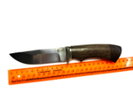 Нож Егерь, кованая 95х18, венге, литье мельхиор