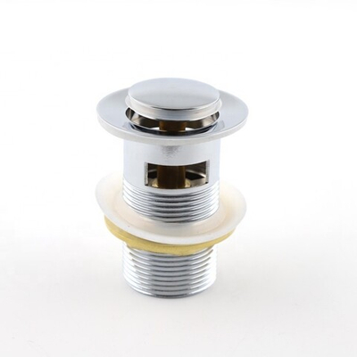 Донный клапан CeramaLux RD013 с переливом, хром
