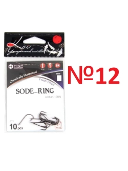 Крючок KOI "SODE-RING", размер 12 (INT)/5 (AS)