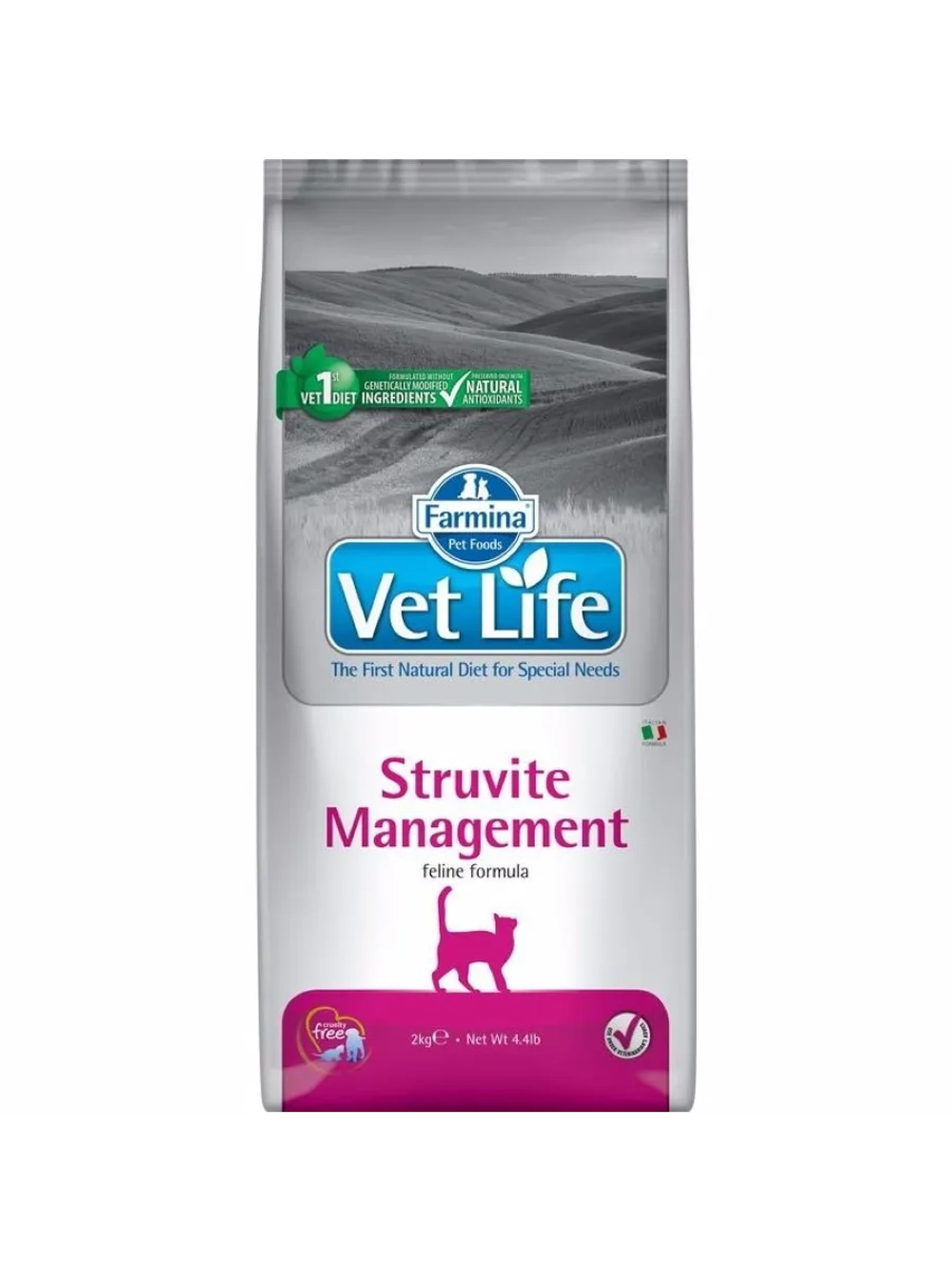 Vet Life Struvite Management Корм для кошек 2 кг