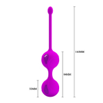 Вагинальные шарики Kegel Tighten Up II (Цвет: розовый)