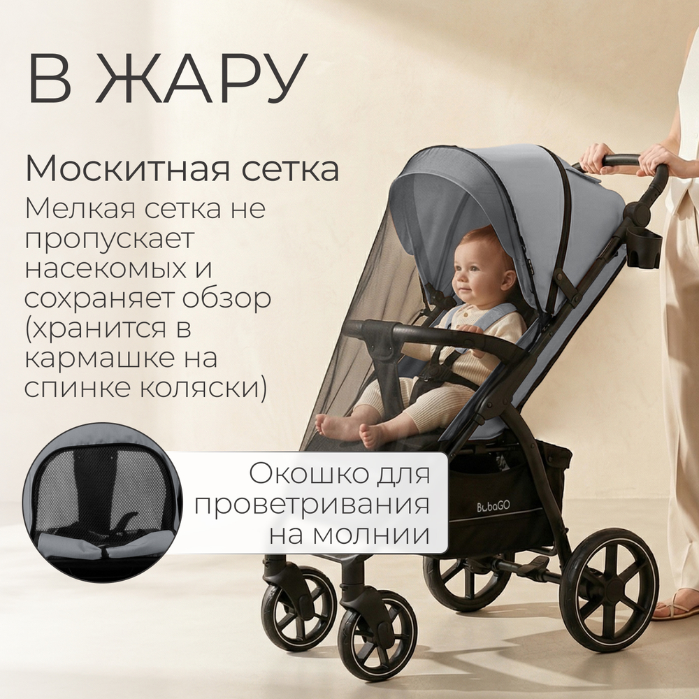 Прогулочная коляска BubaGO Cross City
