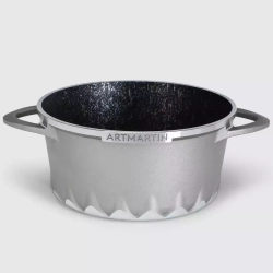 Кастрюля с крышкой 2.6л Kitchen Star Artmartin