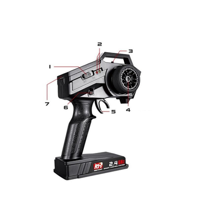 Передатчик на 2,4G для Remo Hobby 1/8 V2.5