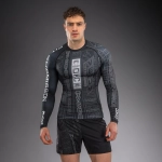 Рашгард Venum Karate Combat LS Black/Grey