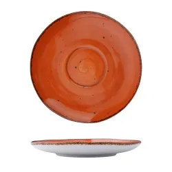 Блюдце d 16,8 см h2,3 см для чайной пары арт. 81223150 Orange Sky Fusion P.L. Proff Cuisine [4]