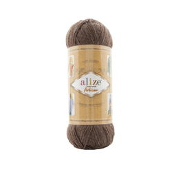 Суперваш артисан (Superwash artisan) пряжа Alize 75%шерсть 25%полиамид 5х100г/420м 240 коричневый
