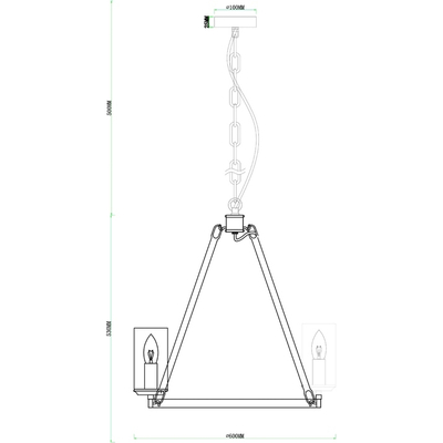 Подвесная люстра Arte Lamp DALIM A7014SP-8BK, 8хE14