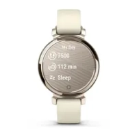 Смарт Часы Garmin Lily 2 Кремово-золотой с кокосовым силиконовым браслетом
