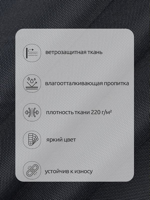 Оксфорд 600D PU1000 220 г/м², 150 см / 5 метров, ОКС.TBY600D.S156.5, S156 серый