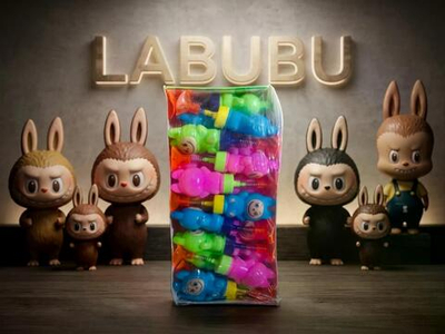 Конфеты с игрушкой с присоской Лабубу 30шт